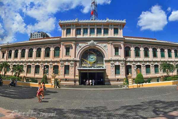 اداره پست سایگون در هوشی مین - ویتنام