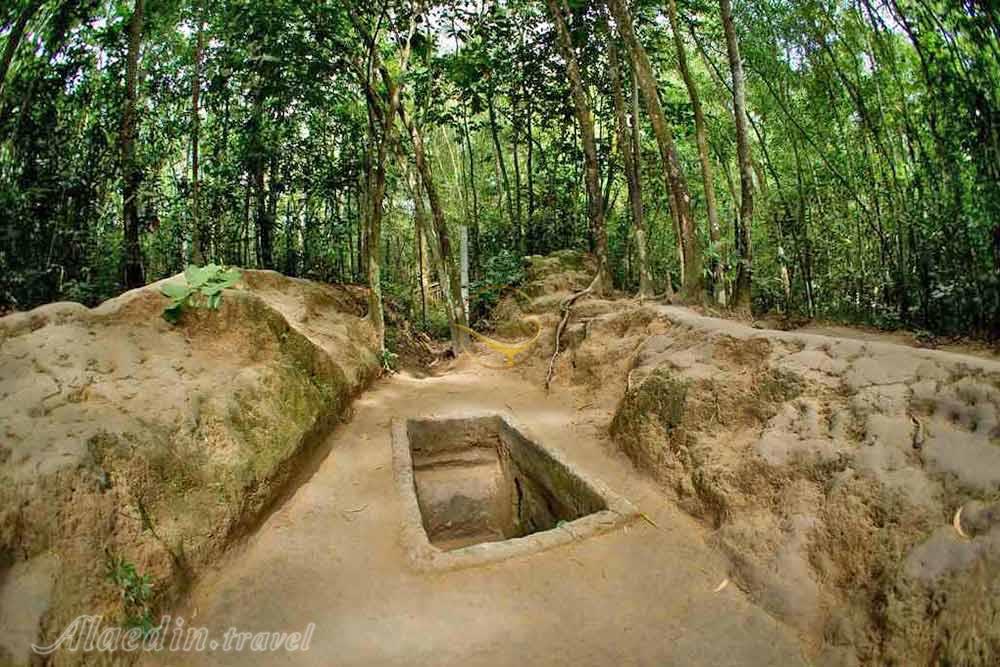 تونل زیرزمینی کوچی در هوشی مین - ویتنام | علاءالدین تراول