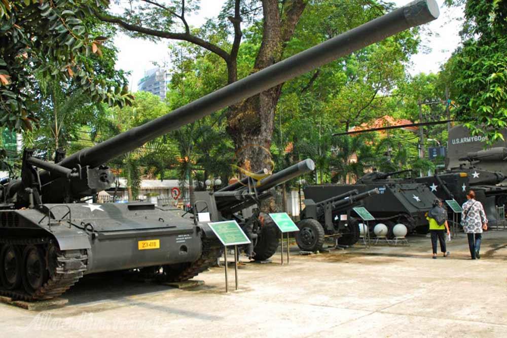 موزه بقایای جنگ در هوشی مین - ویتنام | علاءالدین تراول