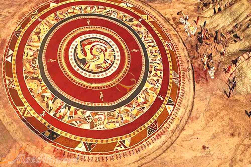 فرش خاکی هرمز | علاءالدین تراول