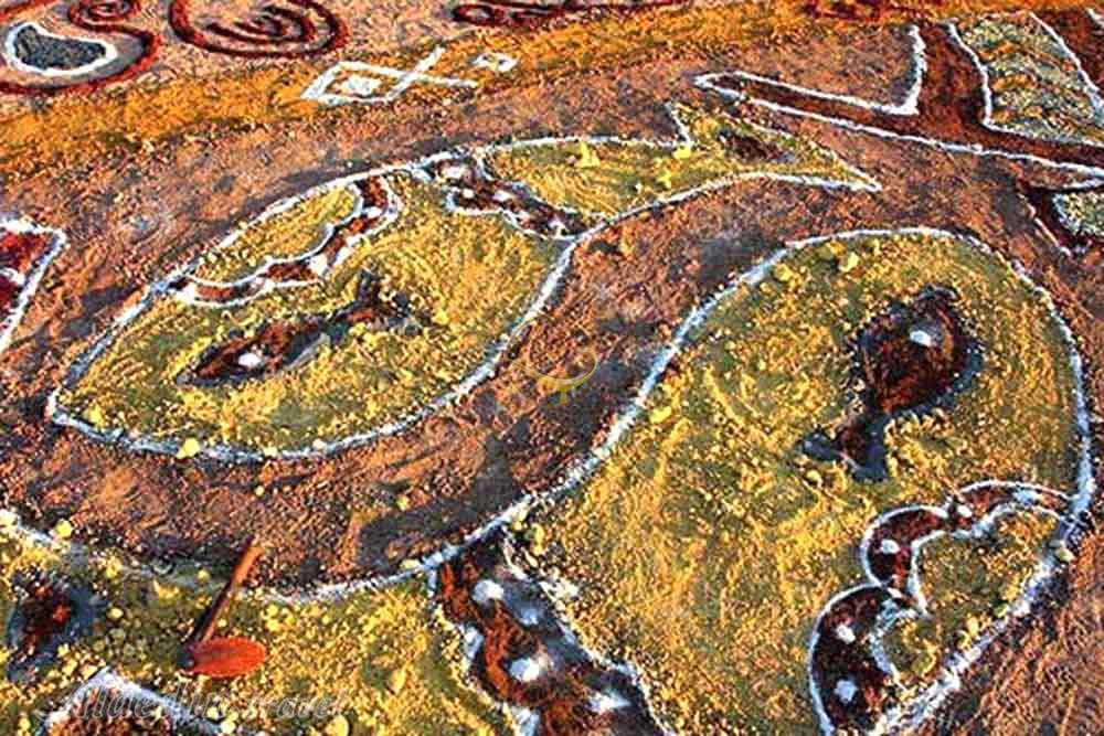 فرش خاکی هرمز | علاءالدین تراول