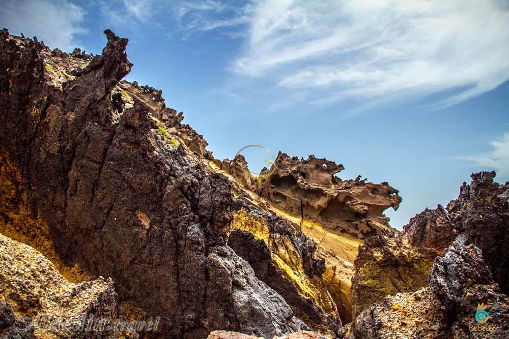 دره مجسمه ها در جزیره هرمز | علاءالدین تراول