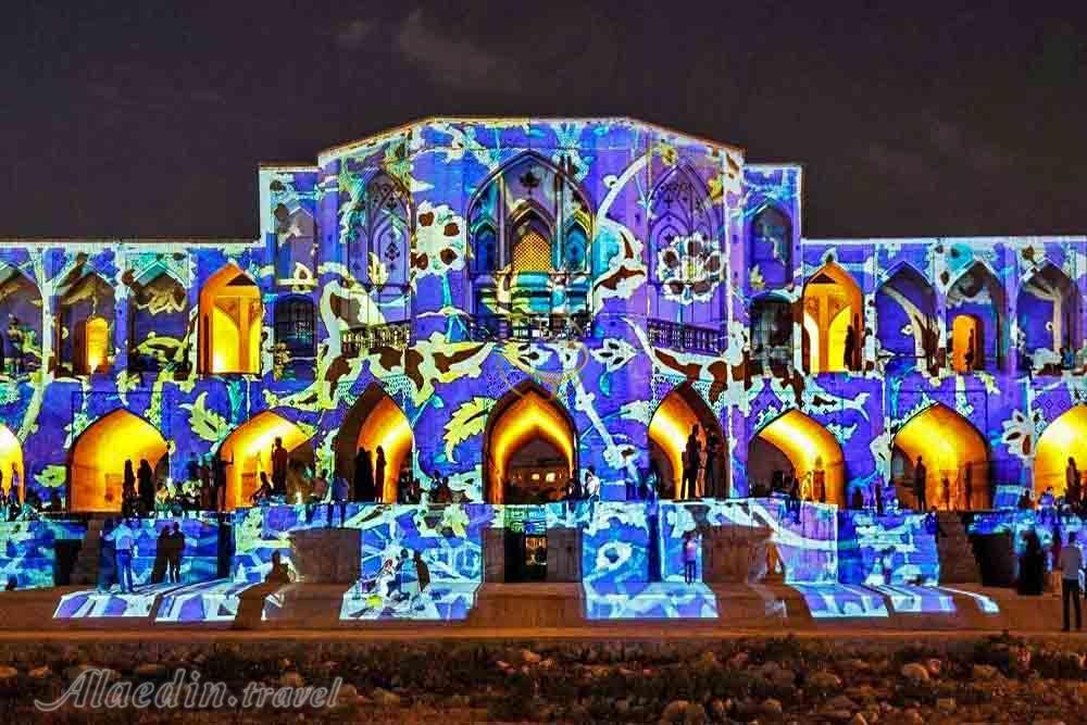 پل خواجو اصفهان | علاءالدین تراول