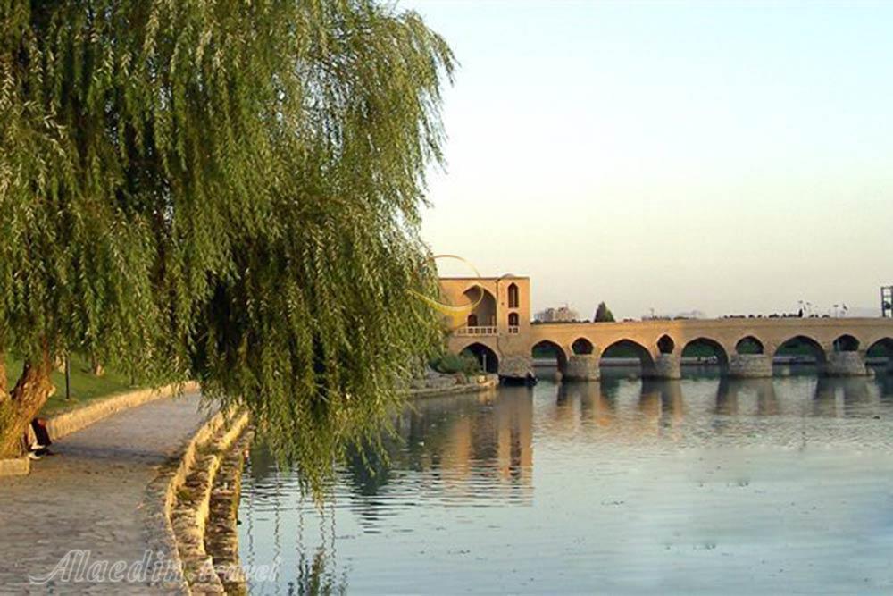 پل شهرستان (پل جی) در اصفهان | علاءالدین تراول