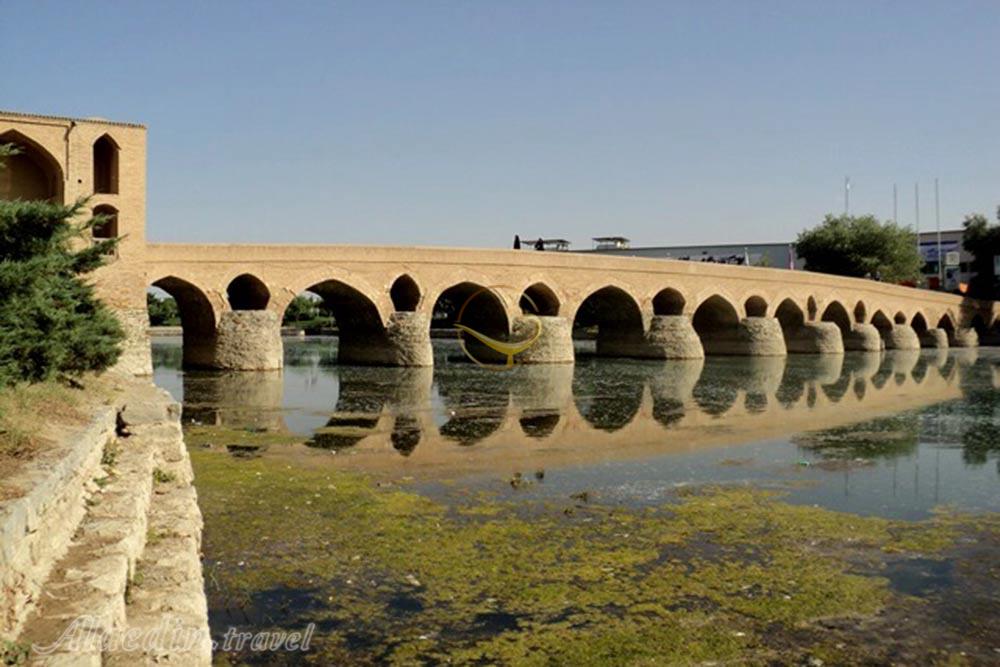 پل شهرستان (پل جی) در اصفهان | علاءالدین تراول