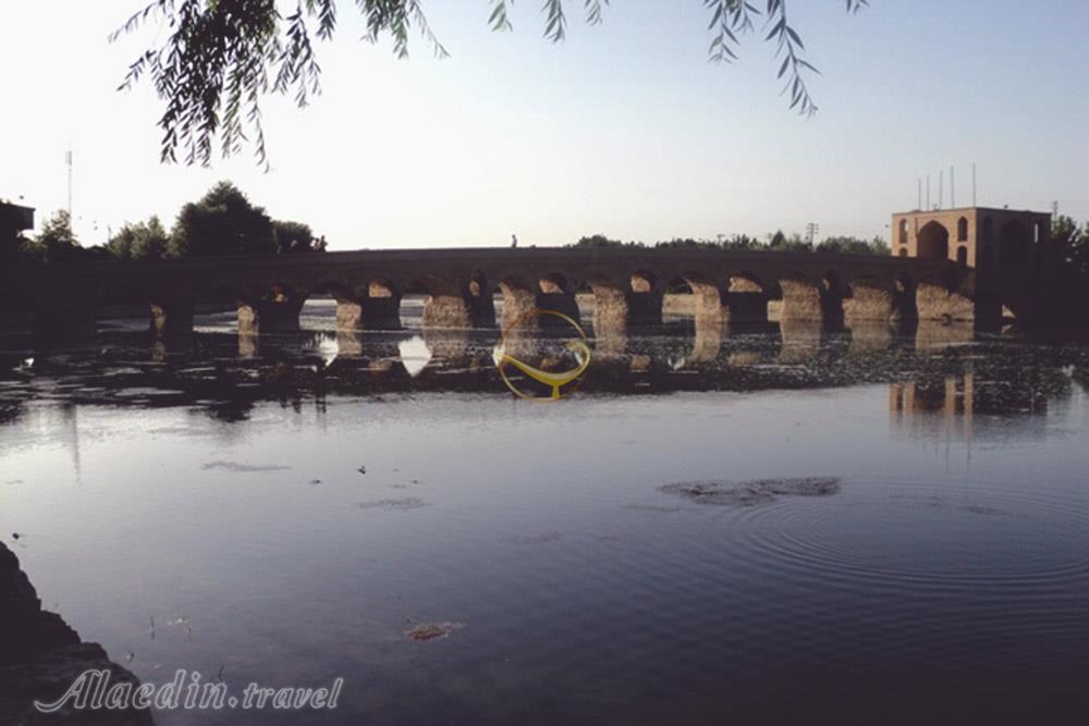 پل شهرستان (پل جی) در اصفهان | علاءالدین تراول