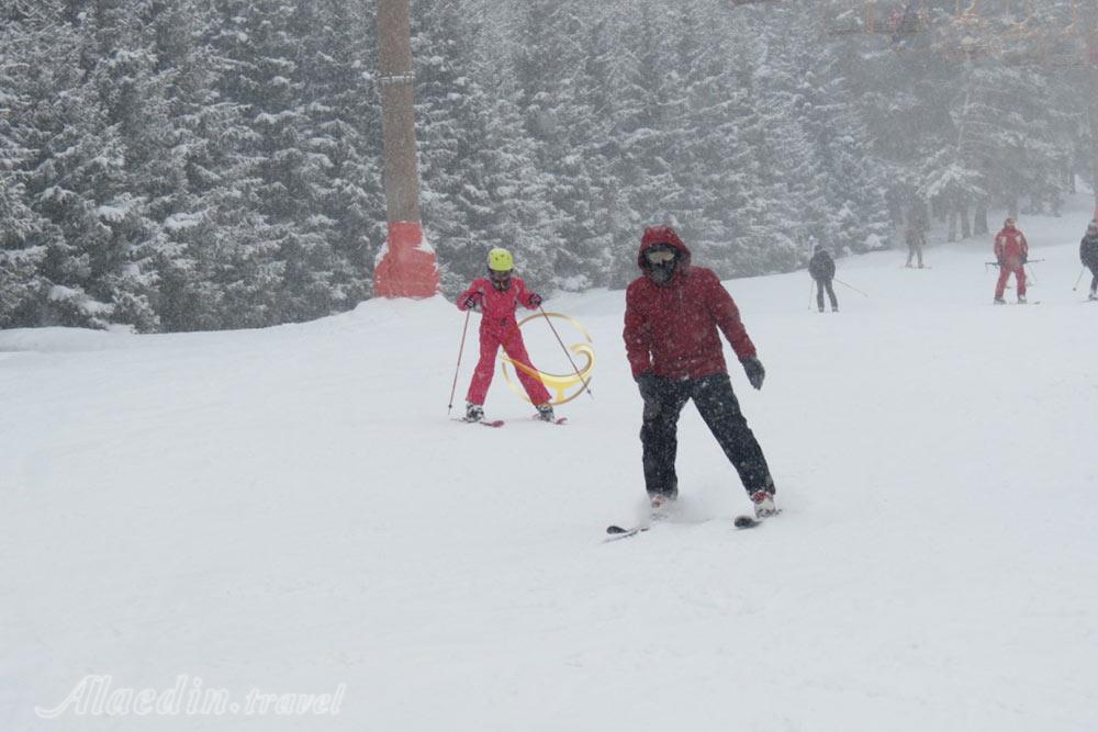 پیست اسکی کارکول قرقیزستان | علاءالدین تراول