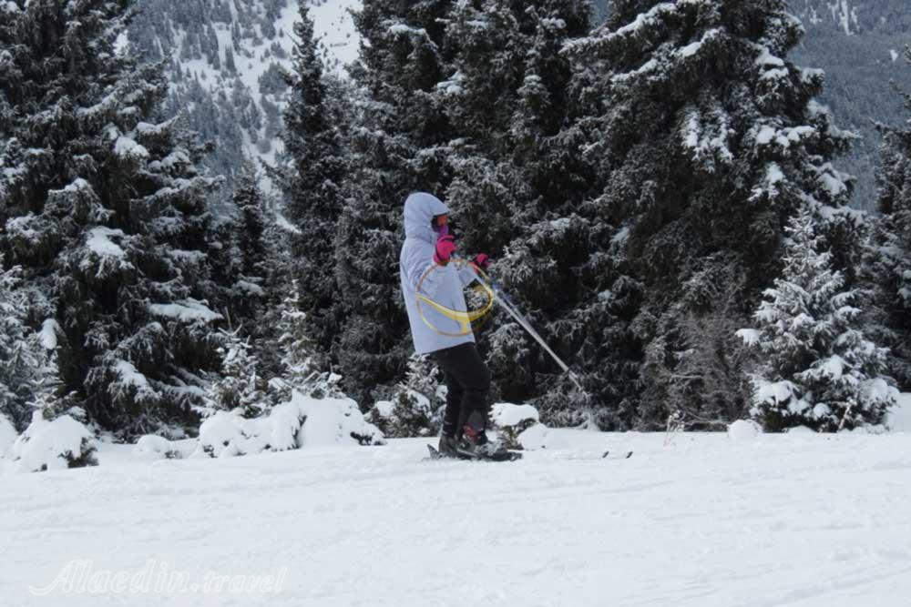 پیست اسکی کارکول قرقیزستان | علاءالدین تراول