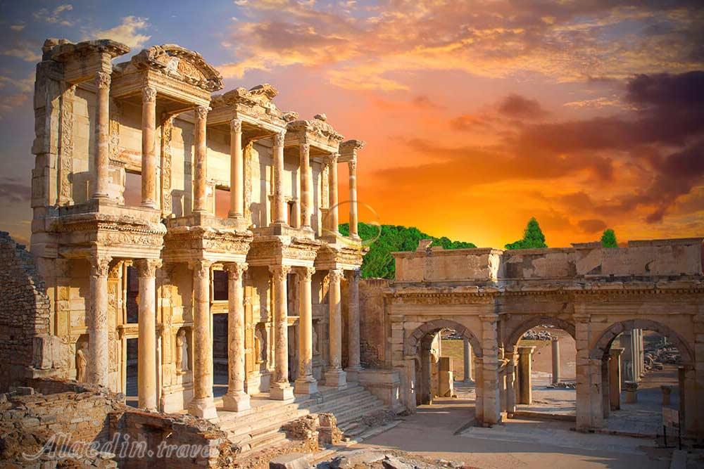 شهر تاریخی افسوس در ازمیر - ترکیه | علاءالدین تراول