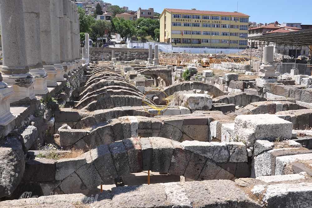 موزه فضای باز آگورا در ازمیر - ترکیه | علاءالدین تراول