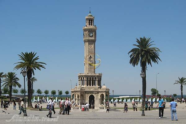 برج ساعت ازمیر در ترکیه