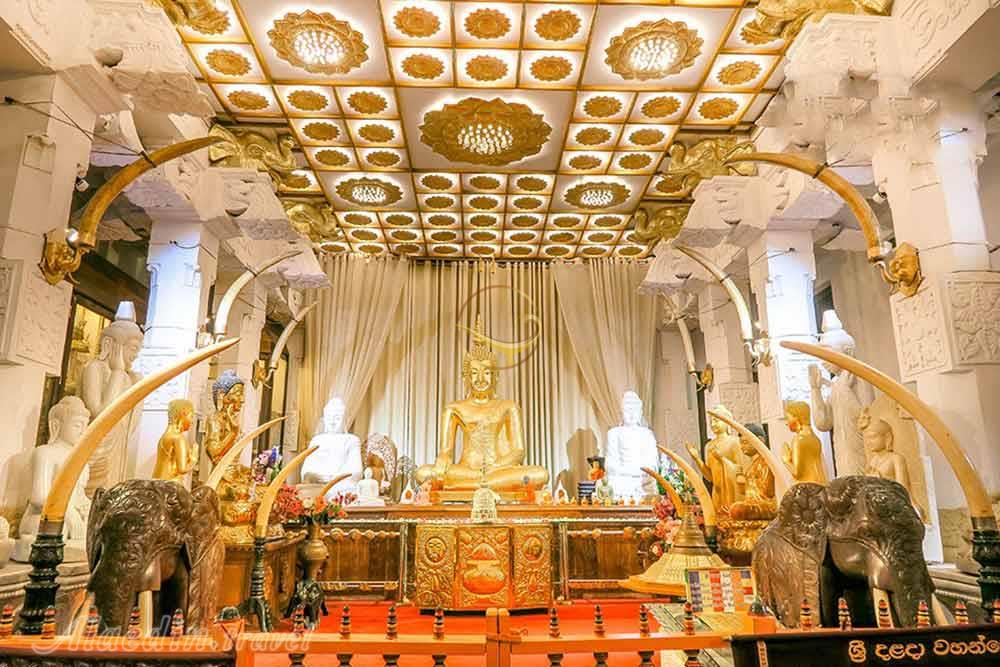 معبد دندان مقدس کندی | علاءالدین تراول