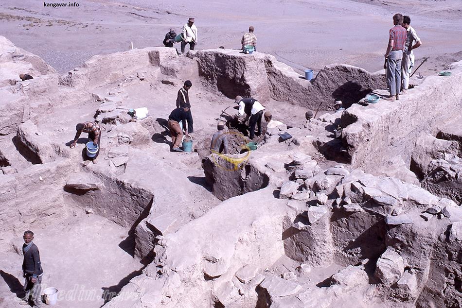 گودین تپه کنگاور | علاءالدین تراول