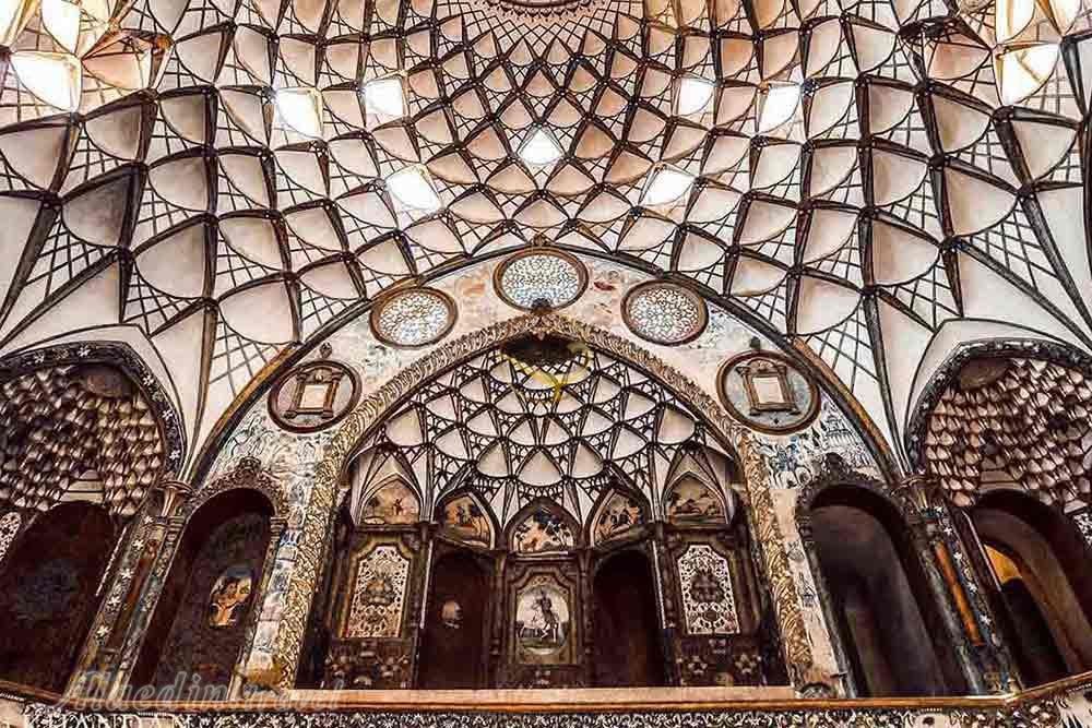 خانه بروجردی های کاشان | علاءالدین تراول