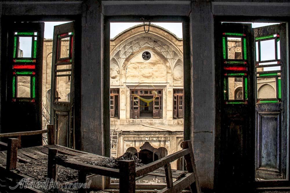 خانه حکیم باشی (ابوالفضل حکیم باشی) در کاشان | علاءالدین تراول