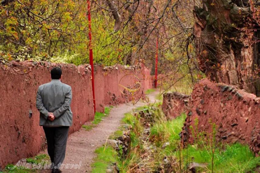 روستای خنب در کاشان