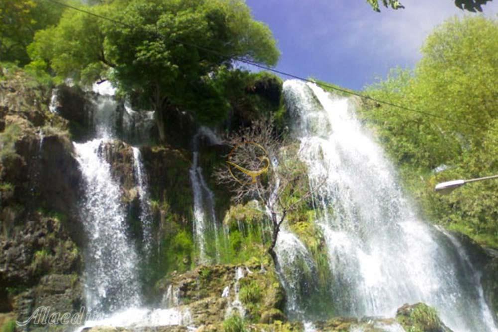 آبشار نیاسر کاشان | علاءالدین تراول