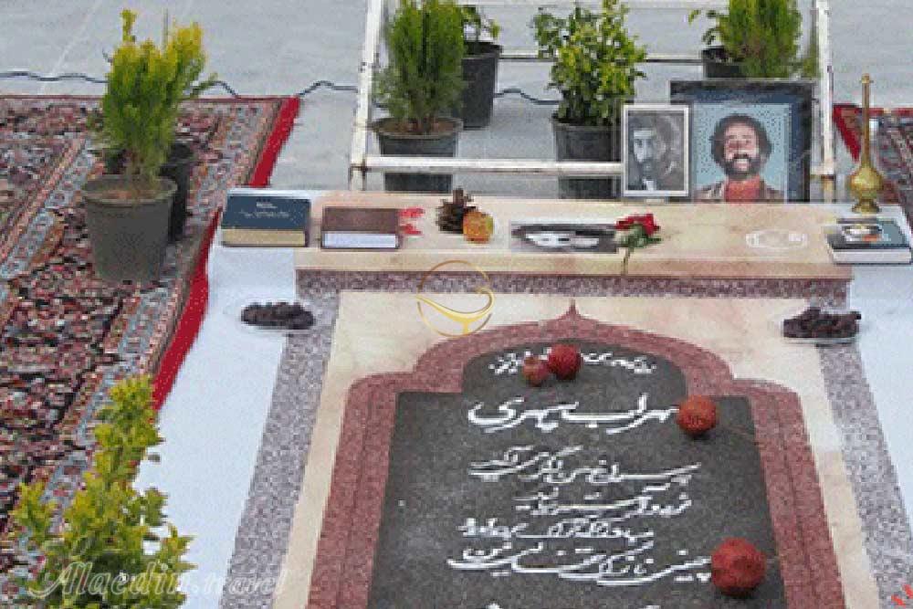 آرامگاه سهراب سپهری کاشان | علاءالدین تراول