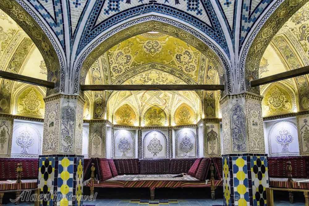 حمام تاریخی سلطان امیر احمد در کاشان | علاءالدین تراول