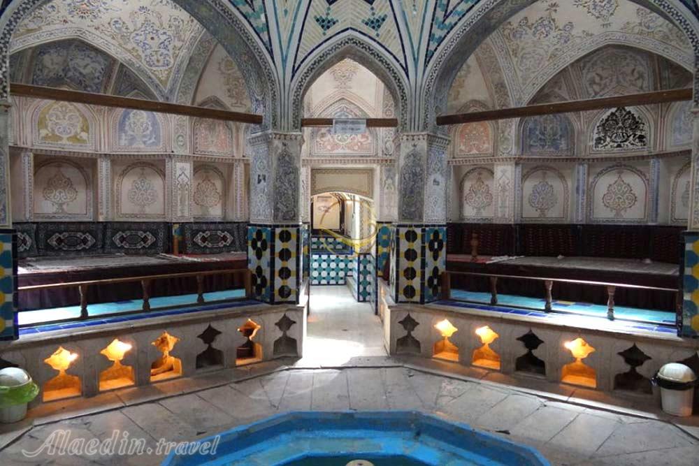 حمام تاریخی سلطان امیر احمد در کاشان | علاءالدین تراول