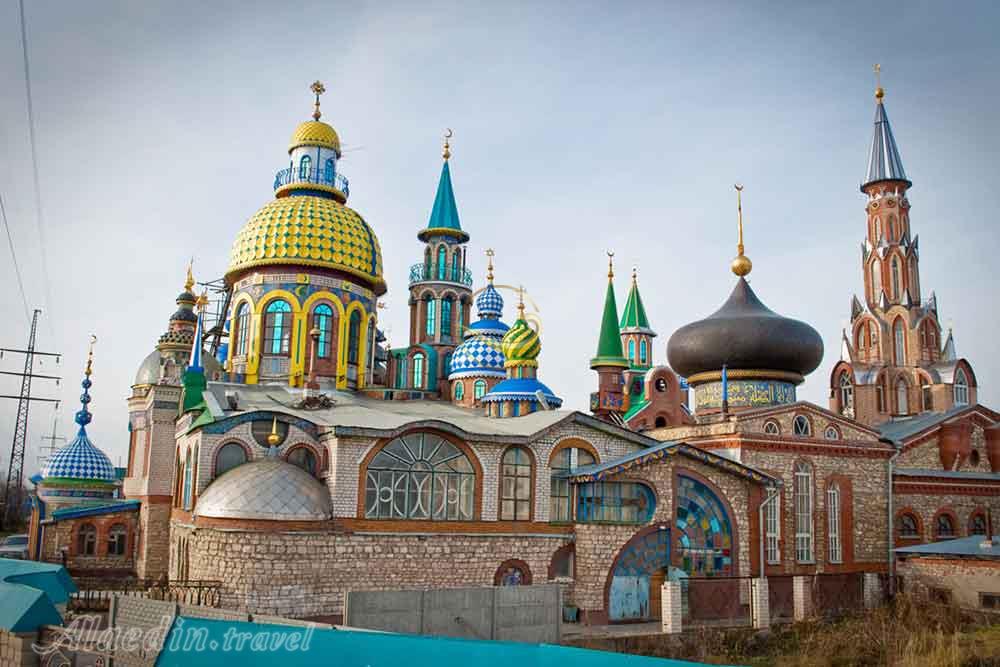 معبد تمام ادیان کازان روسیه | علاءالدین تراول