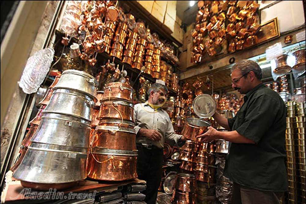 بازار گنجعلی خان کرمان | علاءالدین تراول