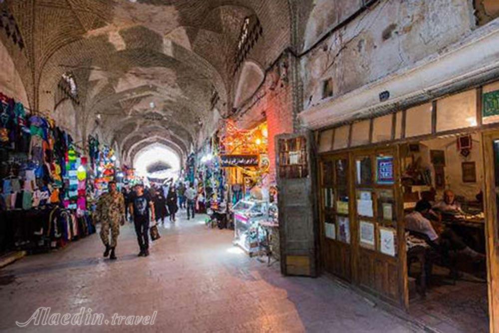 بازار اختیاری در کرمان | علاءالدین تراول