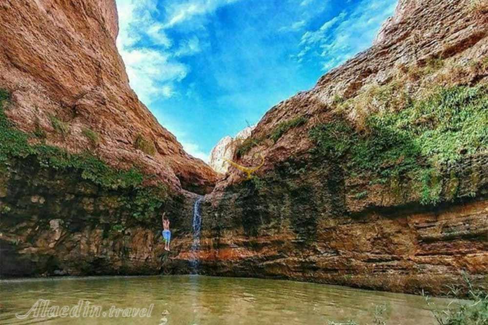 آبشار کشیت در کرمان | علاءالدین تراول