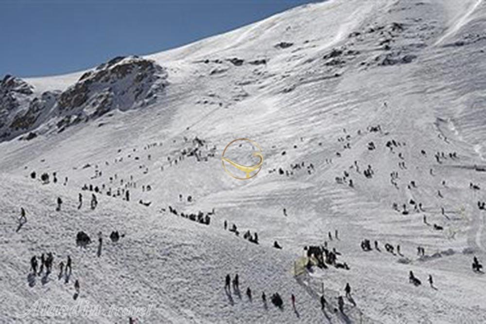 پیست اسکی سیرچ در کرمان | علاءالدین تراول