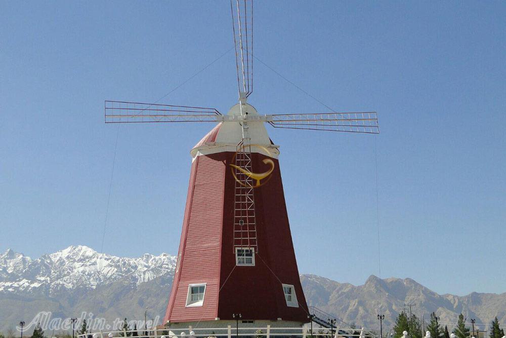 آسیاب بادی در کرمان | علاءالدین تراول