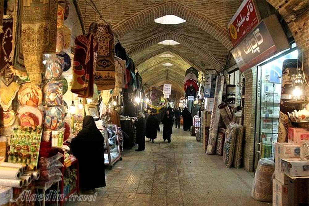 بازار سنتی (تاریکه بازار) کرمانشاه | علاءالدین تراول