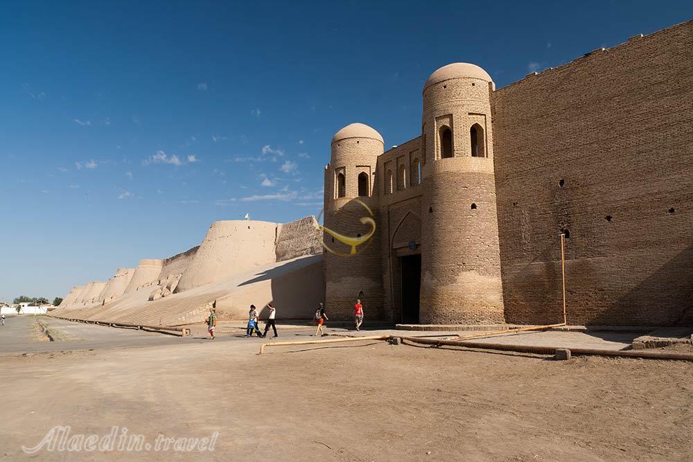 قلعه ایچان (ایچان کالا) خیوه ازبکستان | علاءالدین تراول