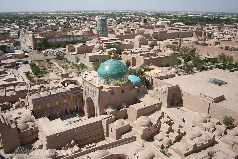 قلعه ایچان (ایچان کالا) خیوه ازبکستان | علاءالدین تراول