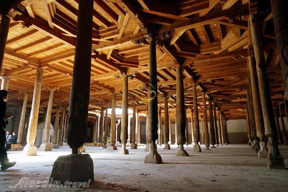 مسجد جامع خیوه ازبکستان | علاءالدین تراول