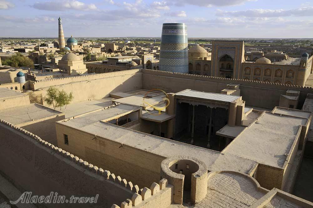 ارگ کنیا خیوه ازبکستان | علاءالدین تراول