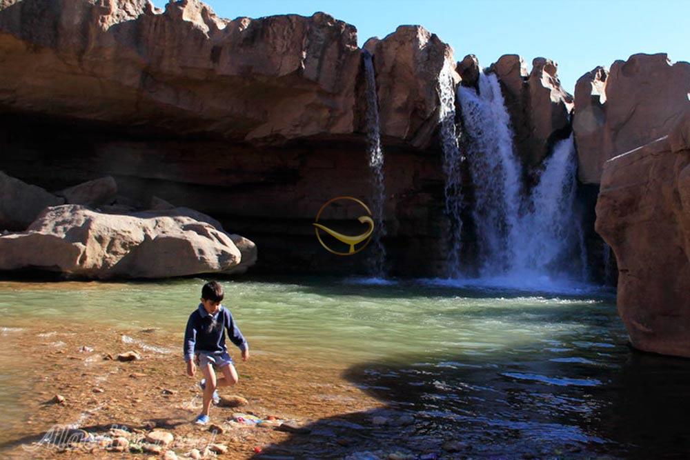 آبشار افرینه خرم آباد | علاءالدین تراول