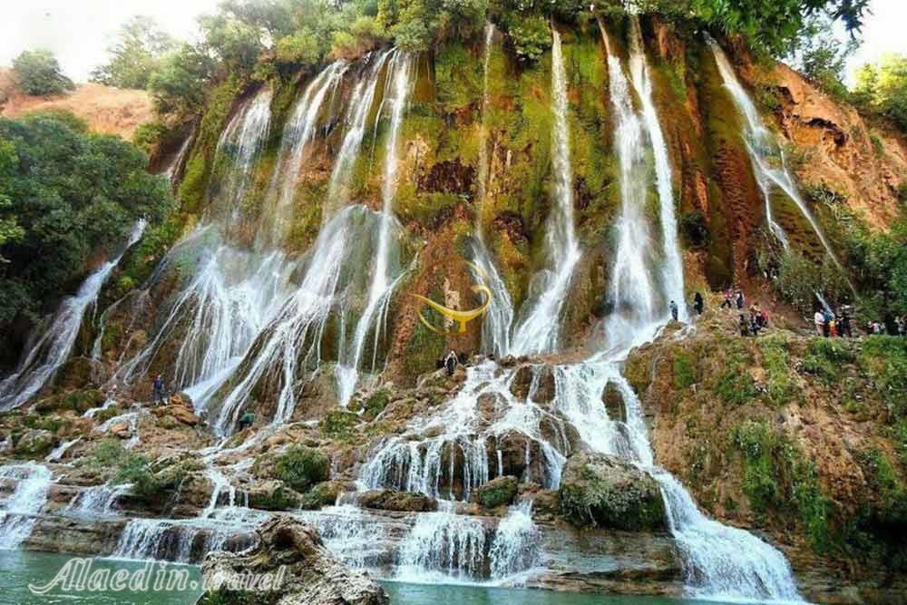 آبشار بیشه خرم آباد | علاءالدین تراول