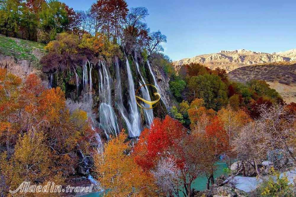 آبشار بیشه خرم آباد | علاءالدین تراول