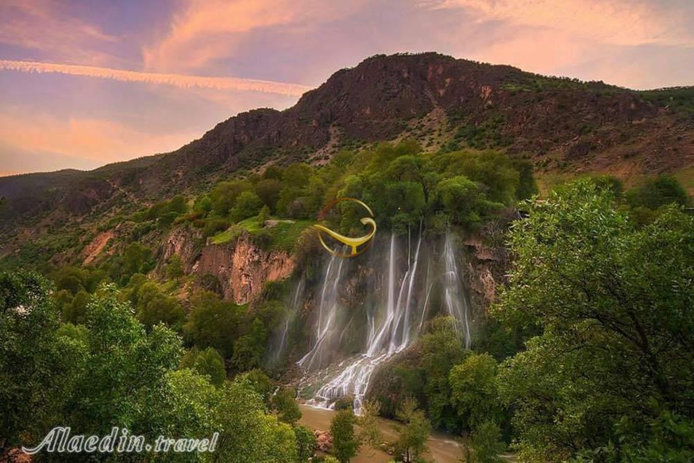 آبشار بیشه خرم آباد | علاءالدین تراول