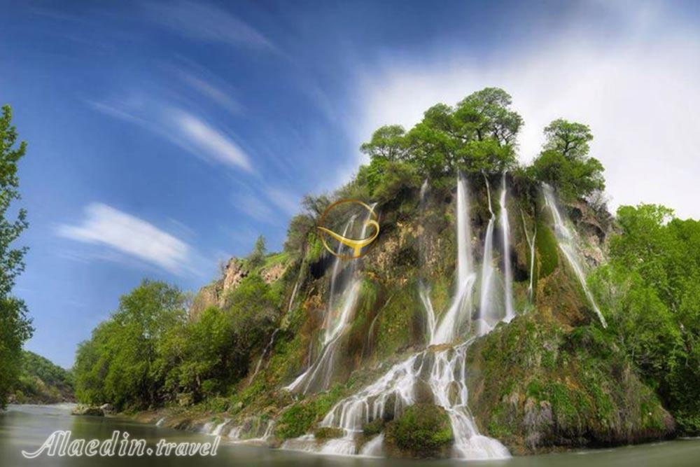 آبشار بیشه خرم آباد | علاءالدین تراول