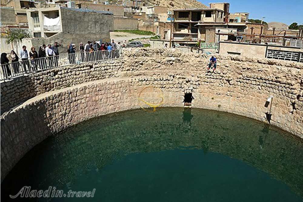 گرداب سنگی خرم آباد | علاءالدین تراول