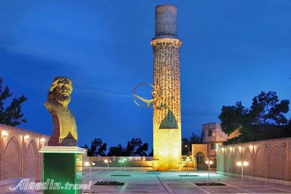 برج شمس تبریزی خوی | علاءالدین تراول