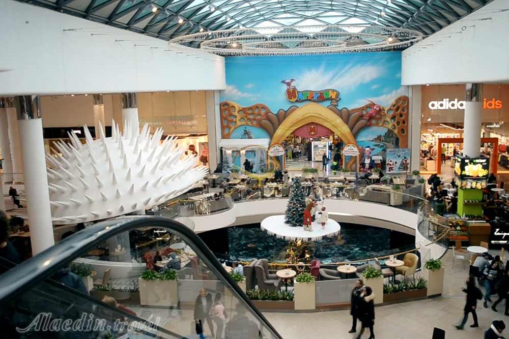 مرکز خرید اوشن پلازا کی یف | علاءالدین تراول