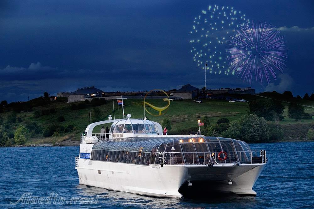 کشتی های کروز هزار جزیره کینگستون در کانادا | علاءالدین تراول