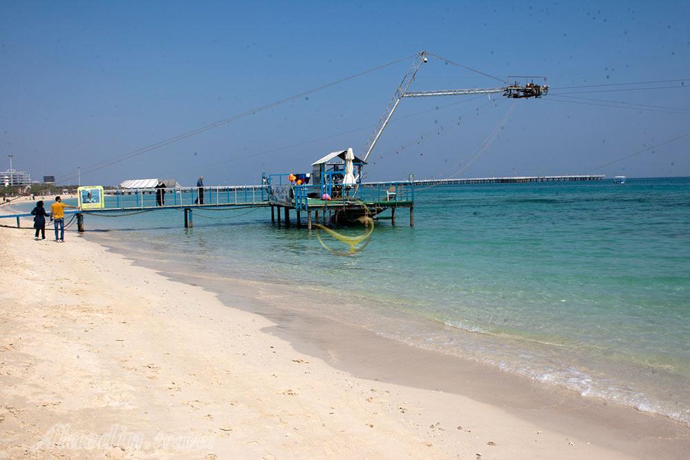 کیبل اسکی کیش | علاءالدین تراول