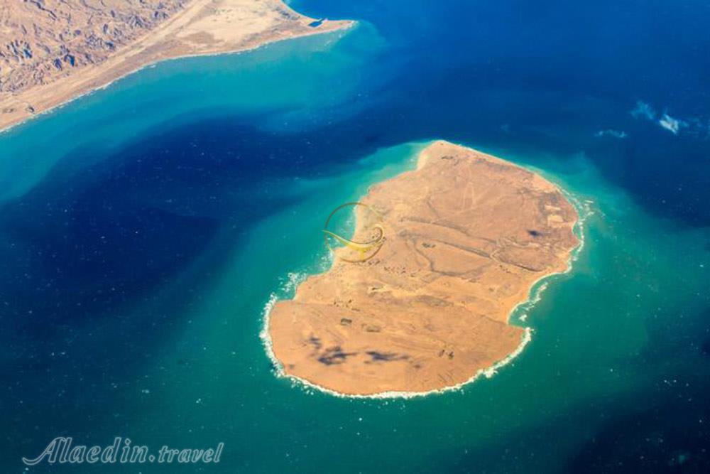 جزیره هندورابی در کیش | علاءالدین تراول