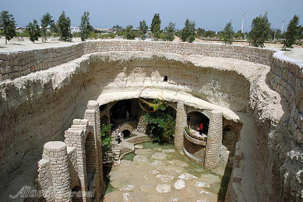 شهر زیر زمینی کاریز کیش | علاءالدین تراول