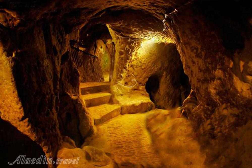 شهرهای زیرزمینی و مخفی قونیه در ترکیه | علاءالدین تراول