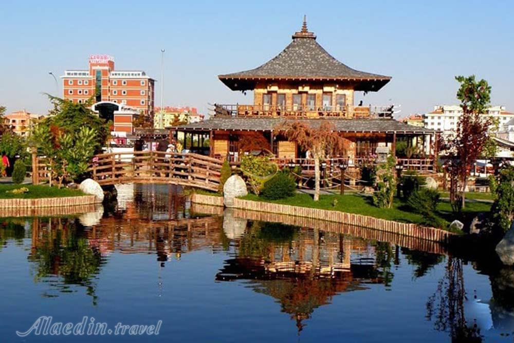 پارک ژاپنی کیوتو در قونیه - ترکیه | علاءالدین تراول