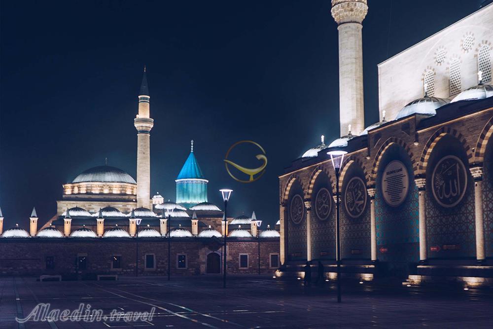 مقبره مولوی در قونیه - ترکیه | علاءالدین تراول